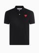 Heart-logo polo shirt