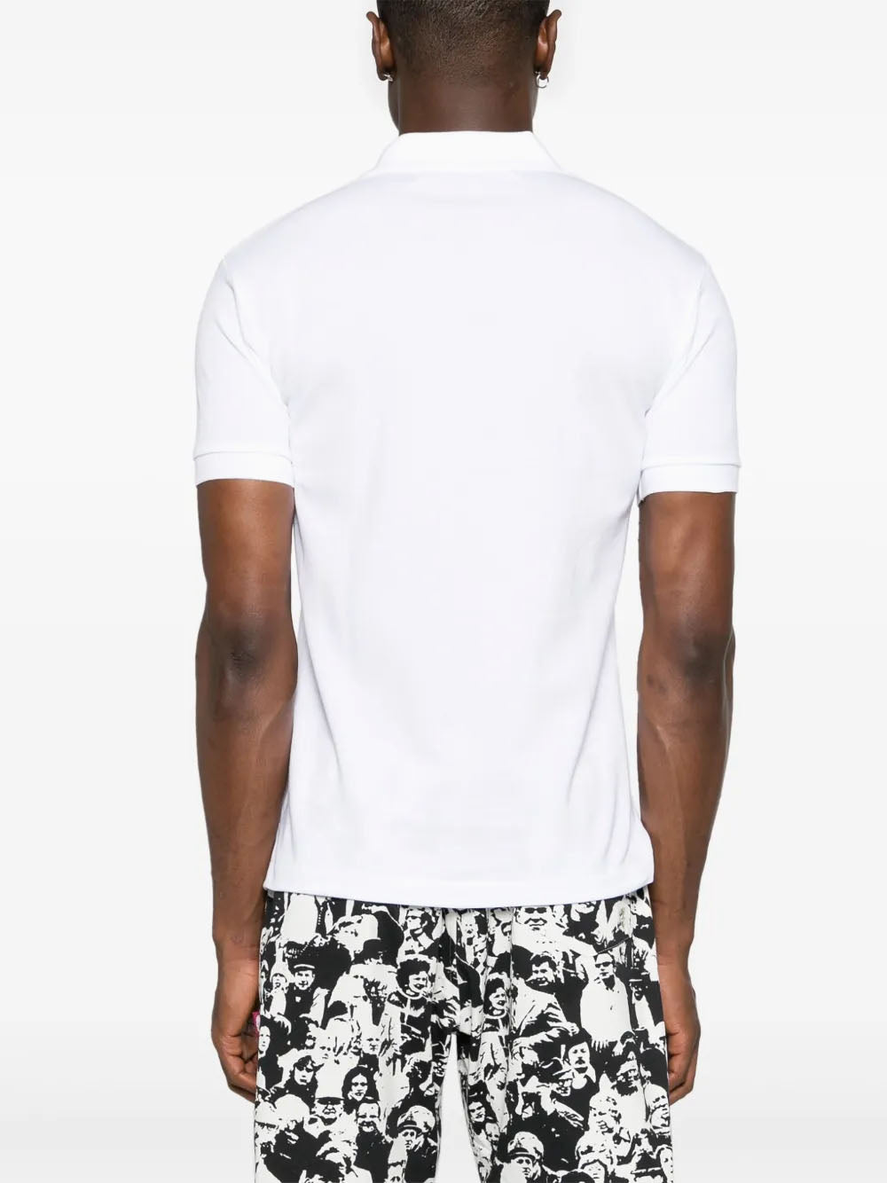Heart-patch polo shirt