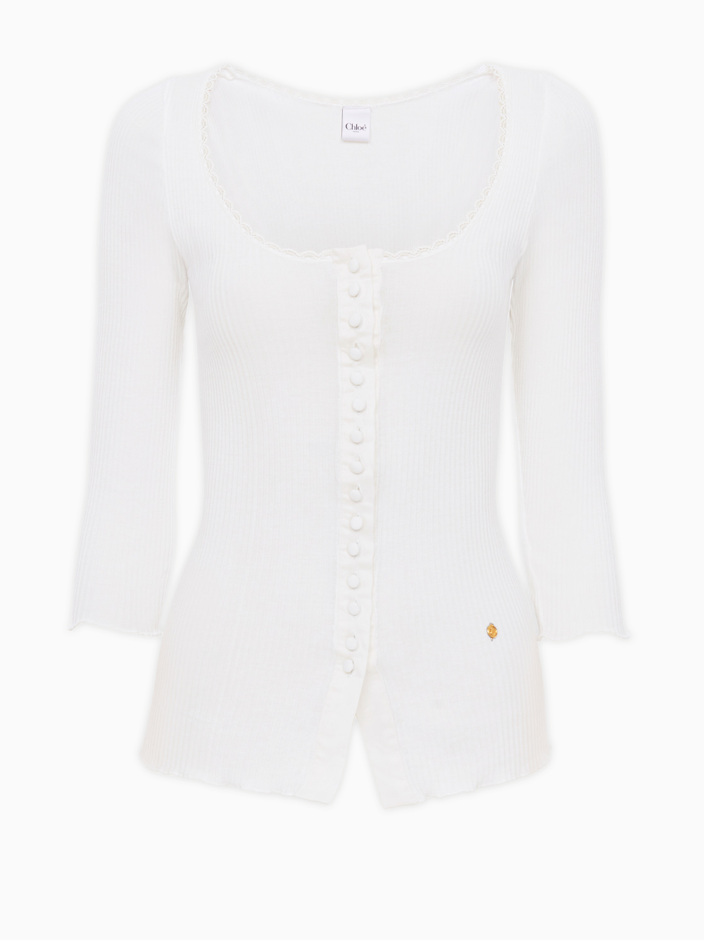Sculpted-buttons shirt | Chloé | OTTODISANPIETRO