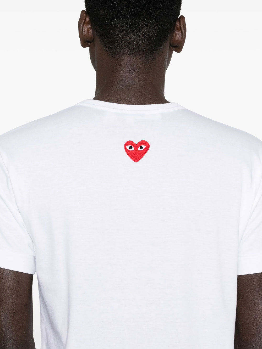 Heart-patch T-shirt