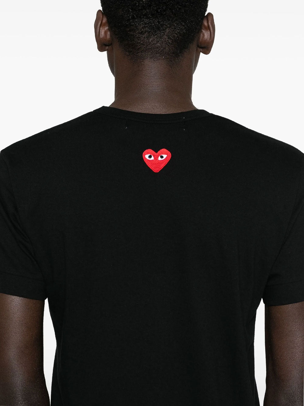 Heart-patch T-shirt