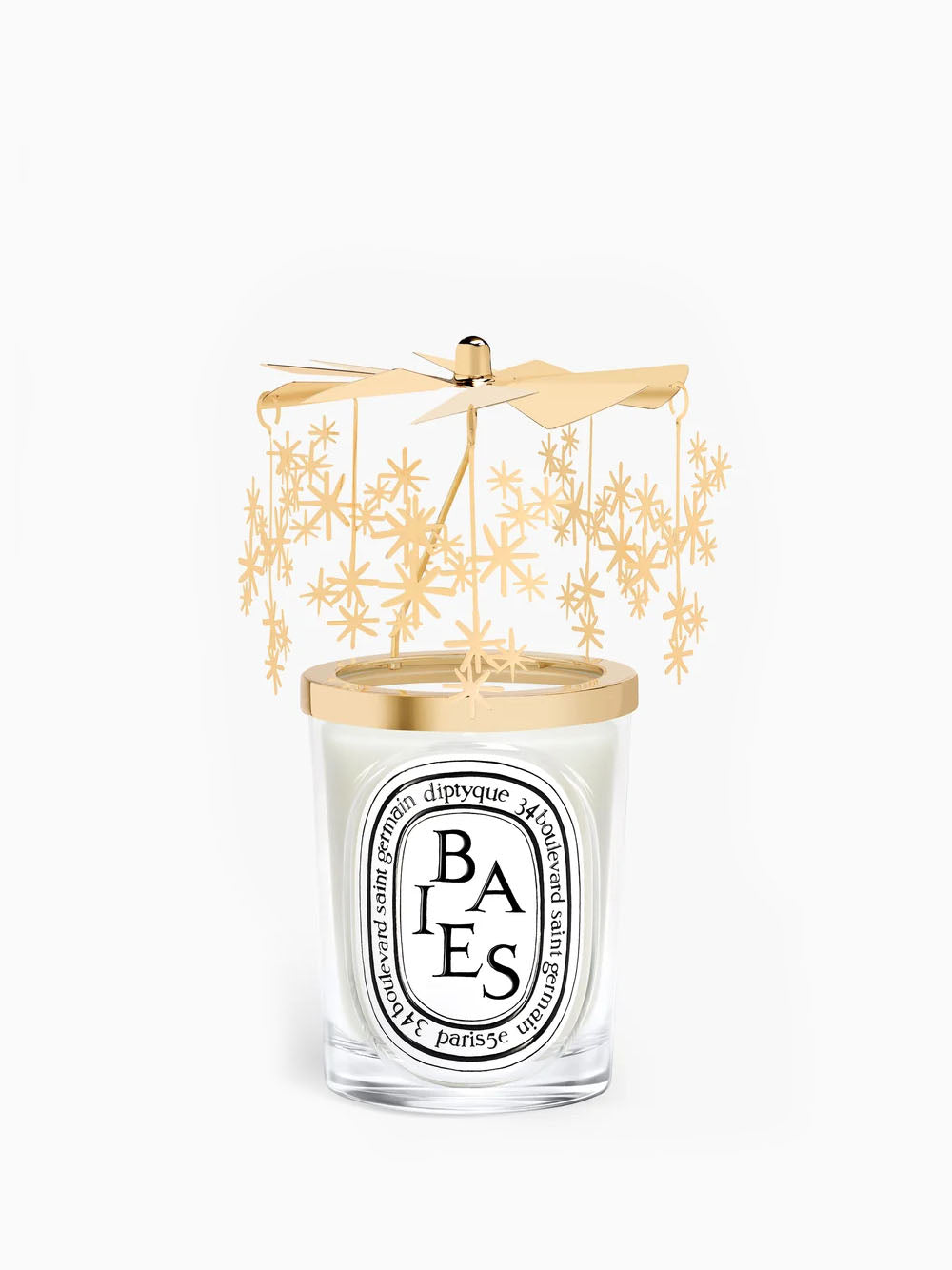 Carousel for classic candle