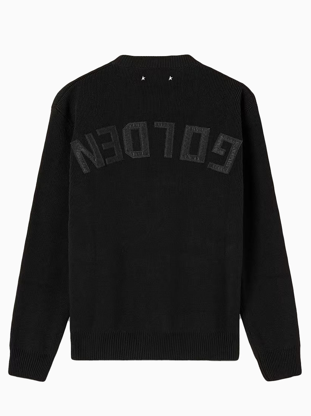 Black logo sweater