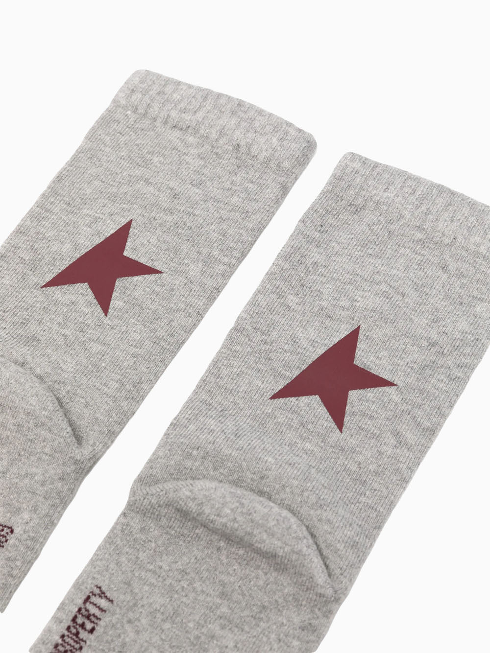 Ribbed star socks