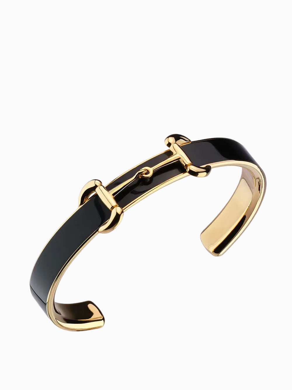 Enamel bangle bracelet