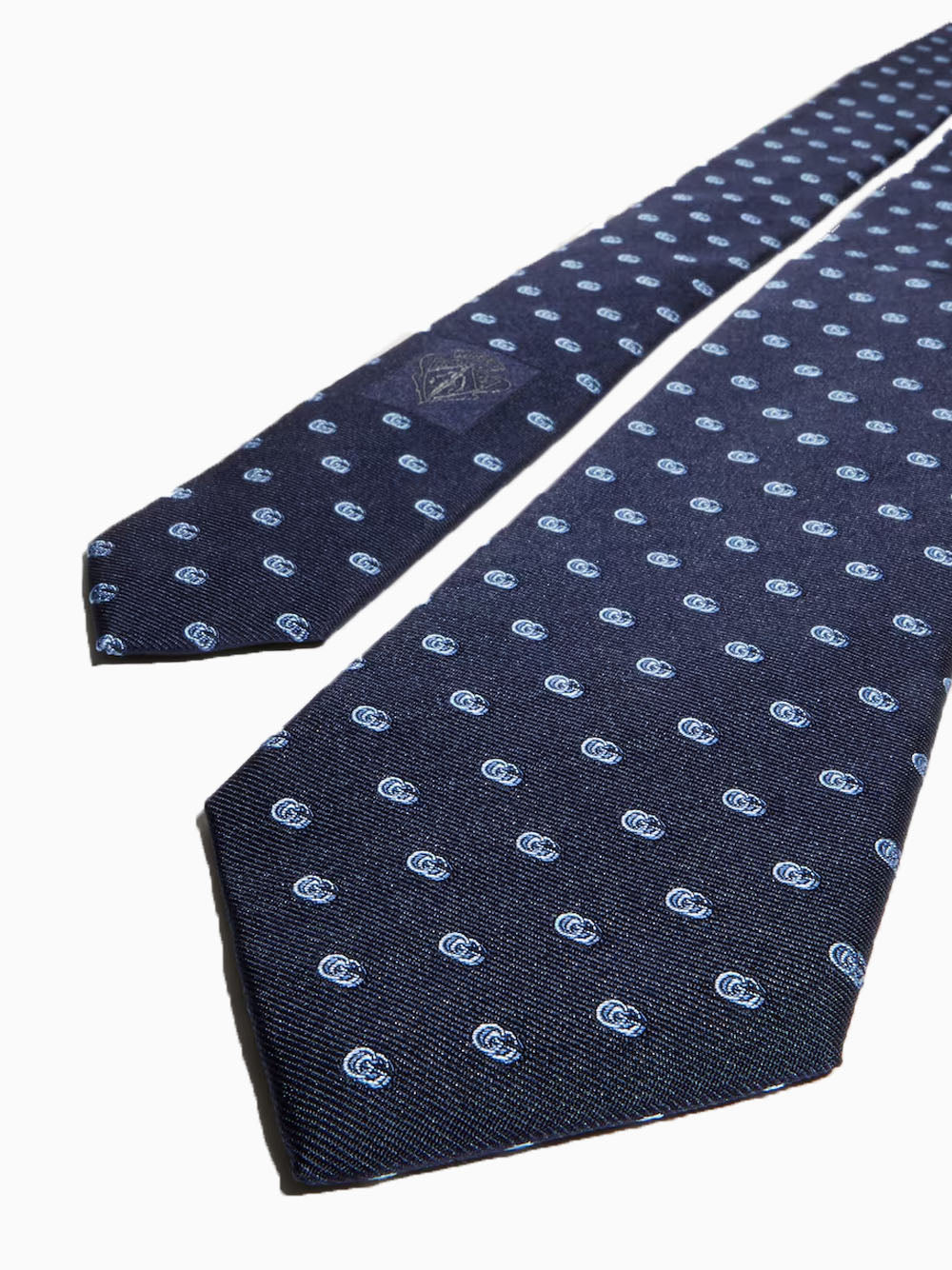 Corbata con doble GG