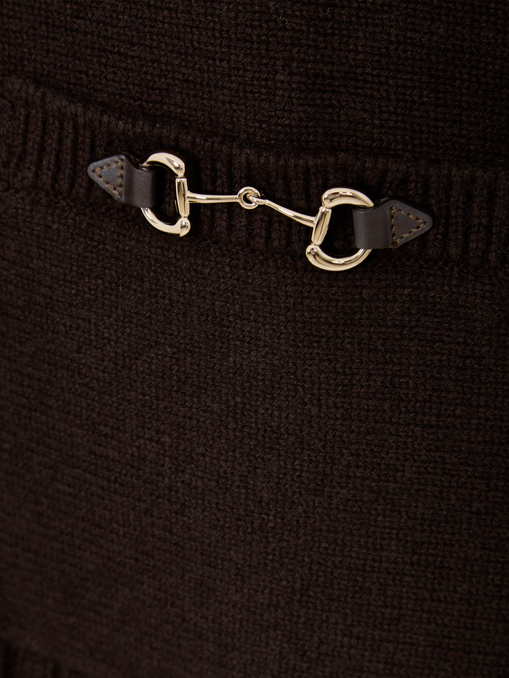 【GUCCI】BEE Turtleneck Sweater ブラック M gucci-gucci-bee-web-stripe-