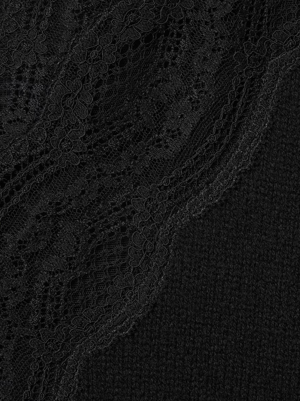 Lace sweater