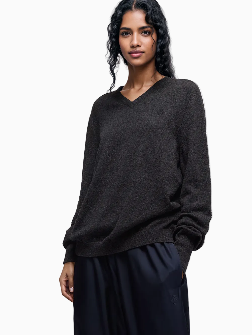 V-neck sweater