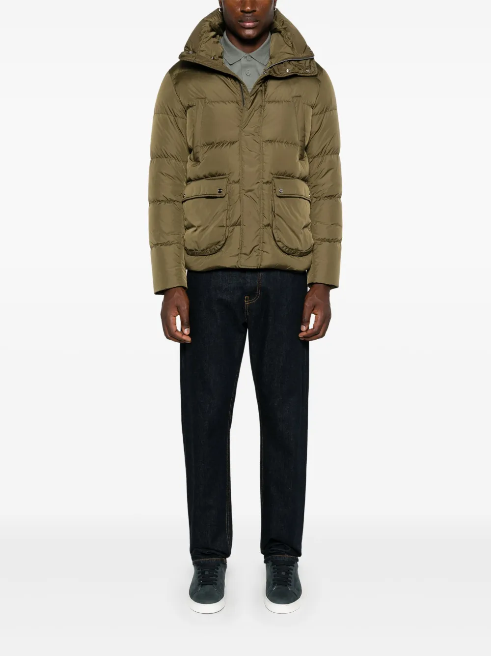 Hooded puffer jacket