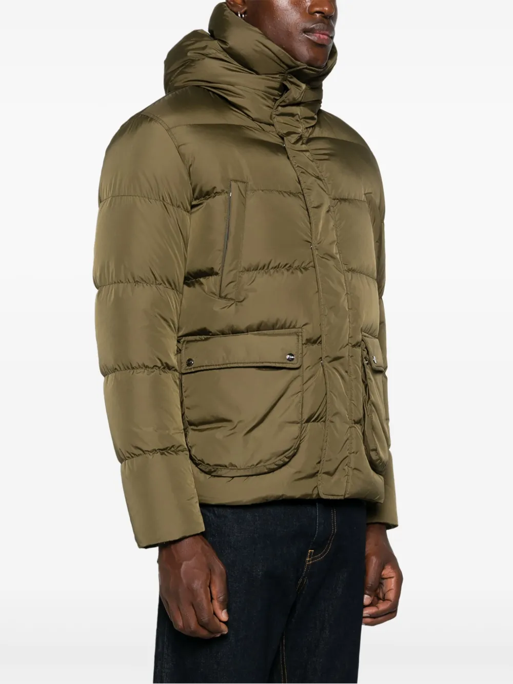 Hooded puffer jacket