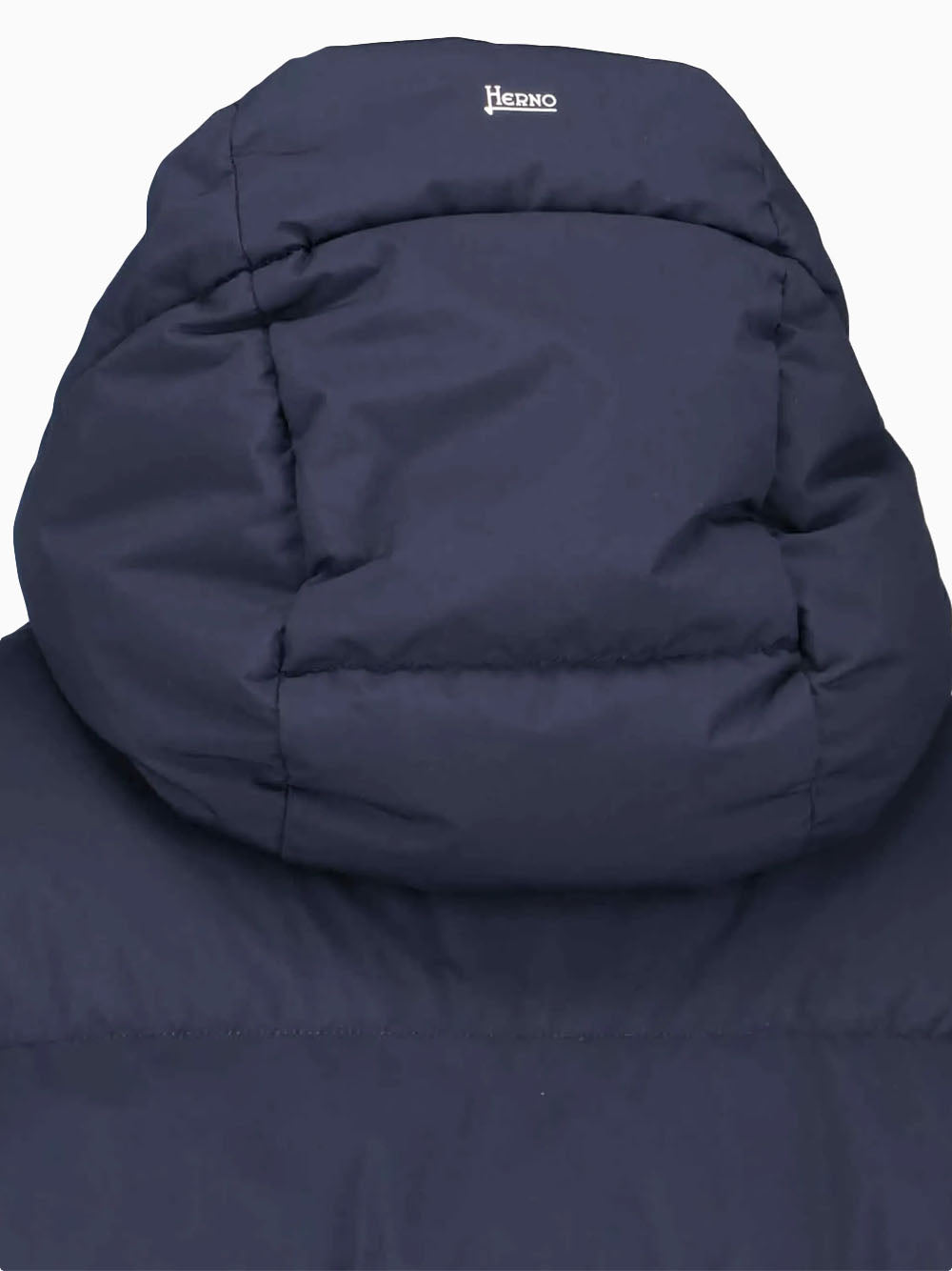 Navy blue puffer jacket