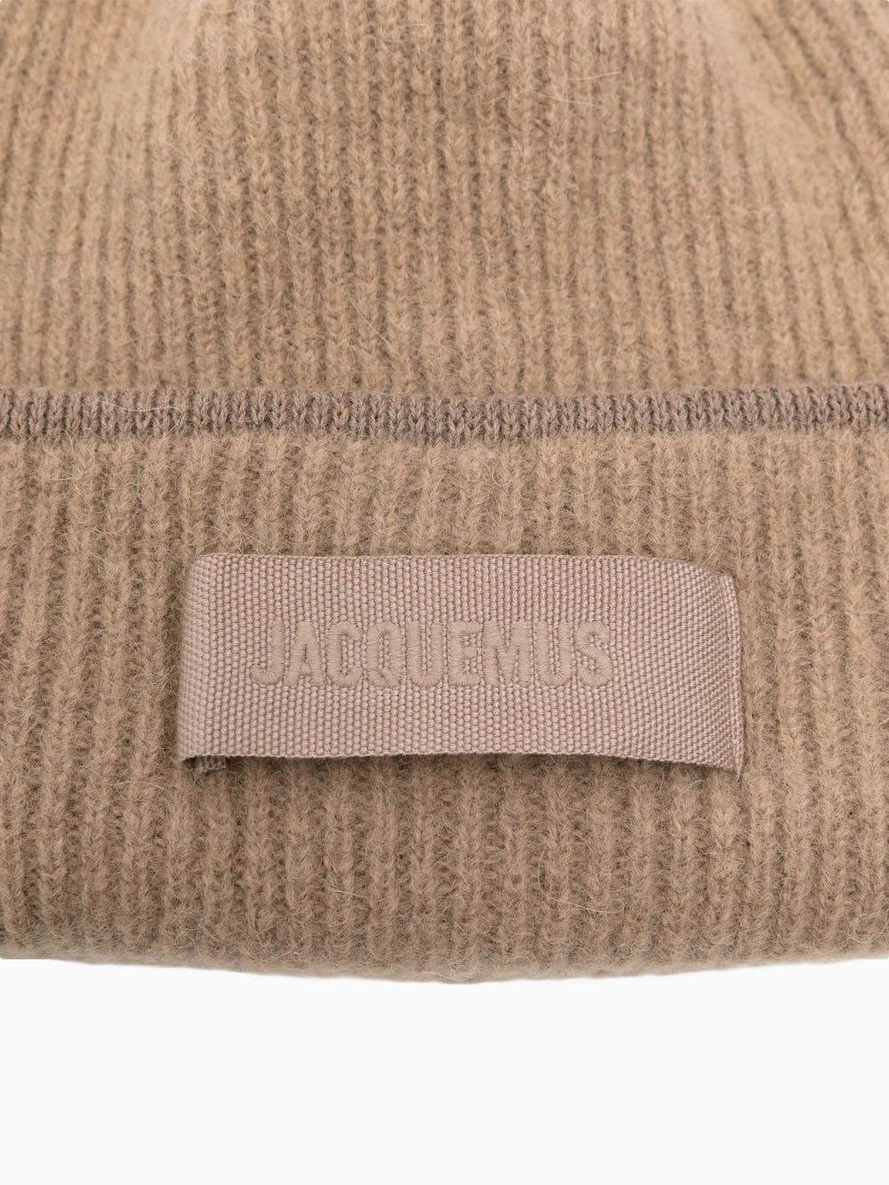 Beige beanie