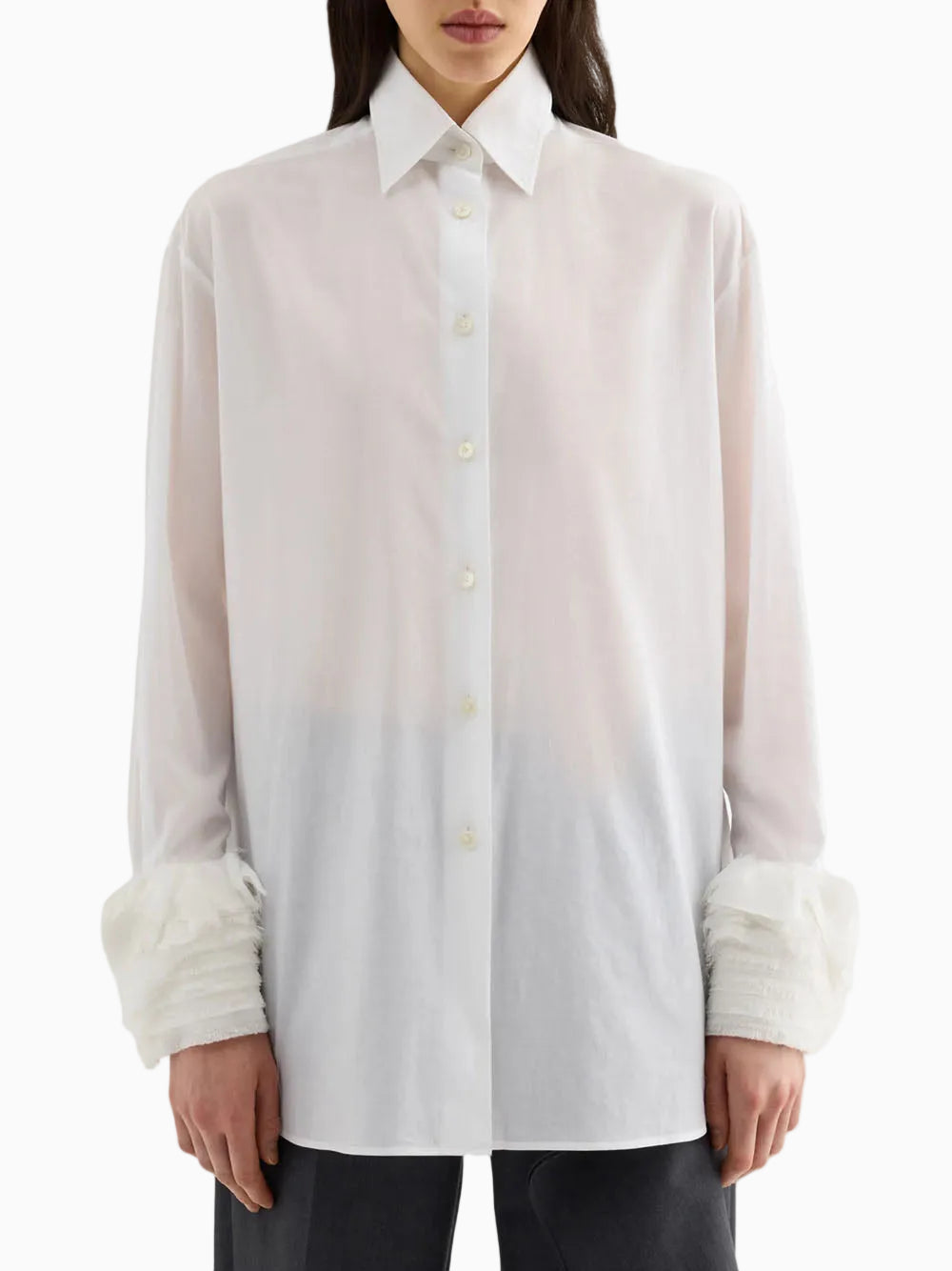 Camisa detalle puños
