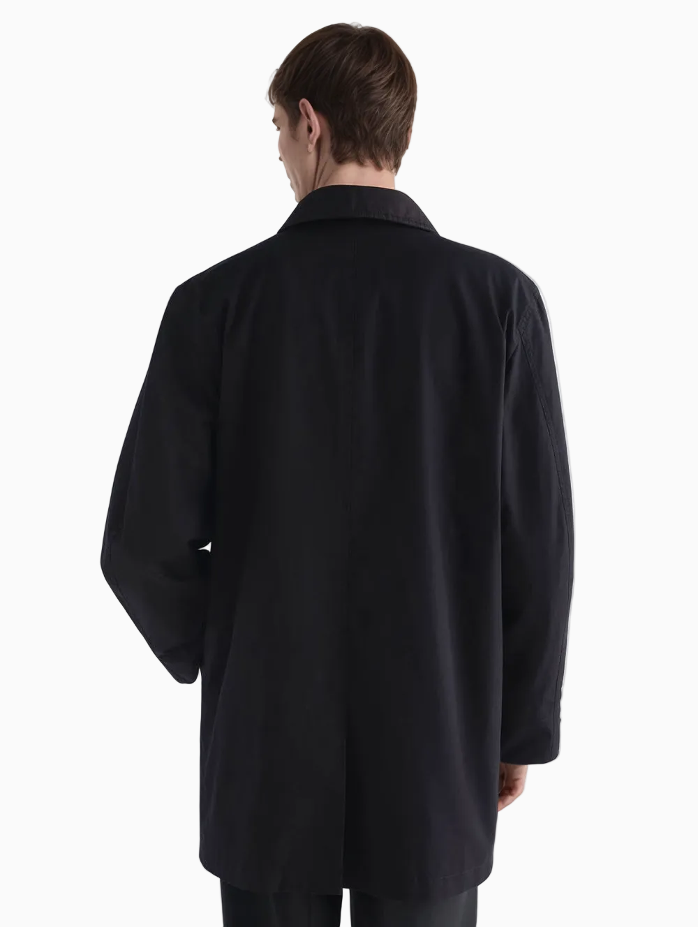Black trench coat