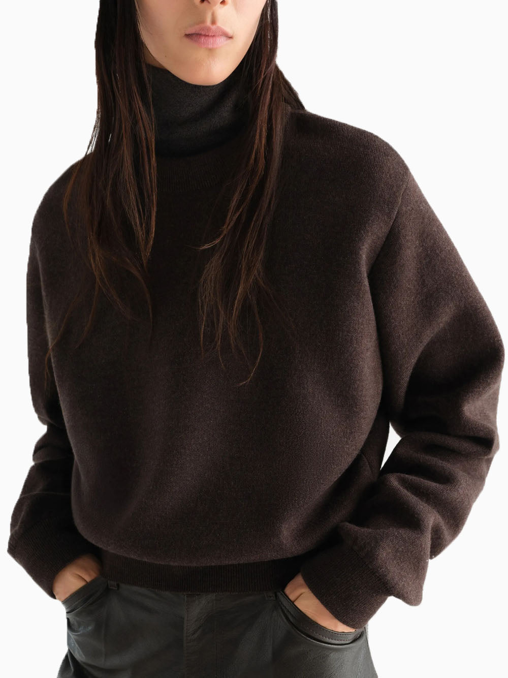 Brown sweater