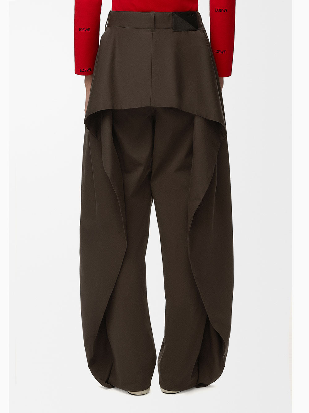 Wide leg trousers