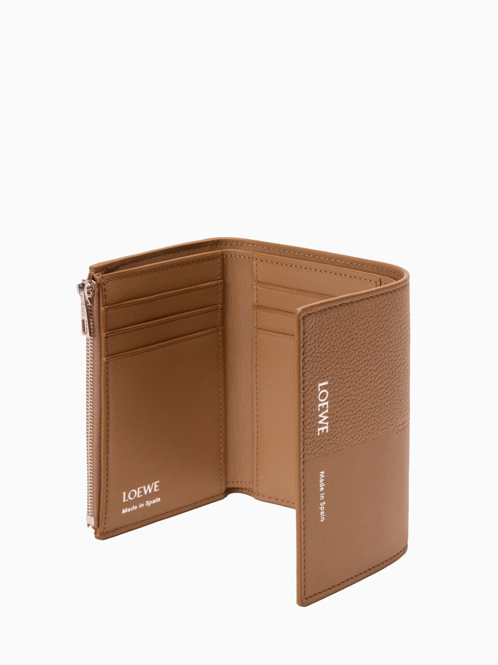 完売間近♪ LOEWE☆ Vertical Wallet　正規品 Medium vertical wallet in soft grained calfskin Beige - LOEWE USA