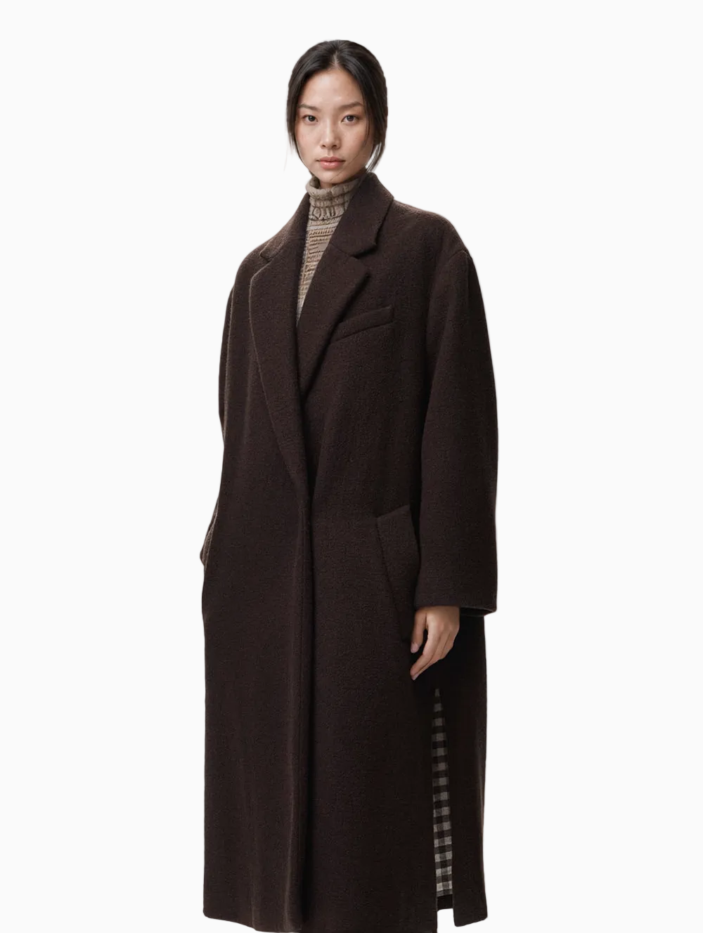 Brown coat