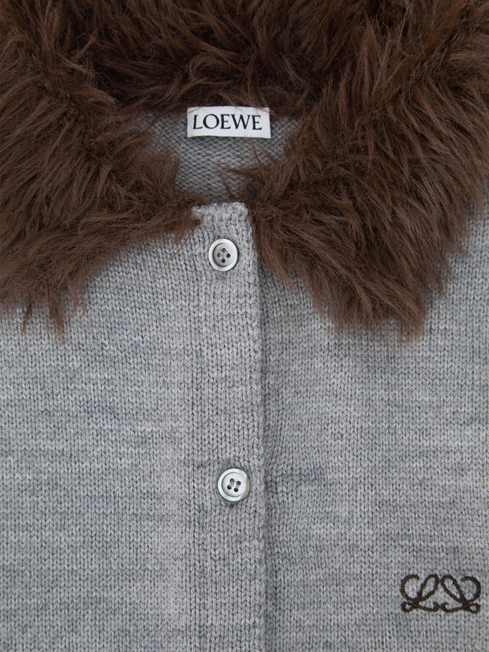 Grey cardigan