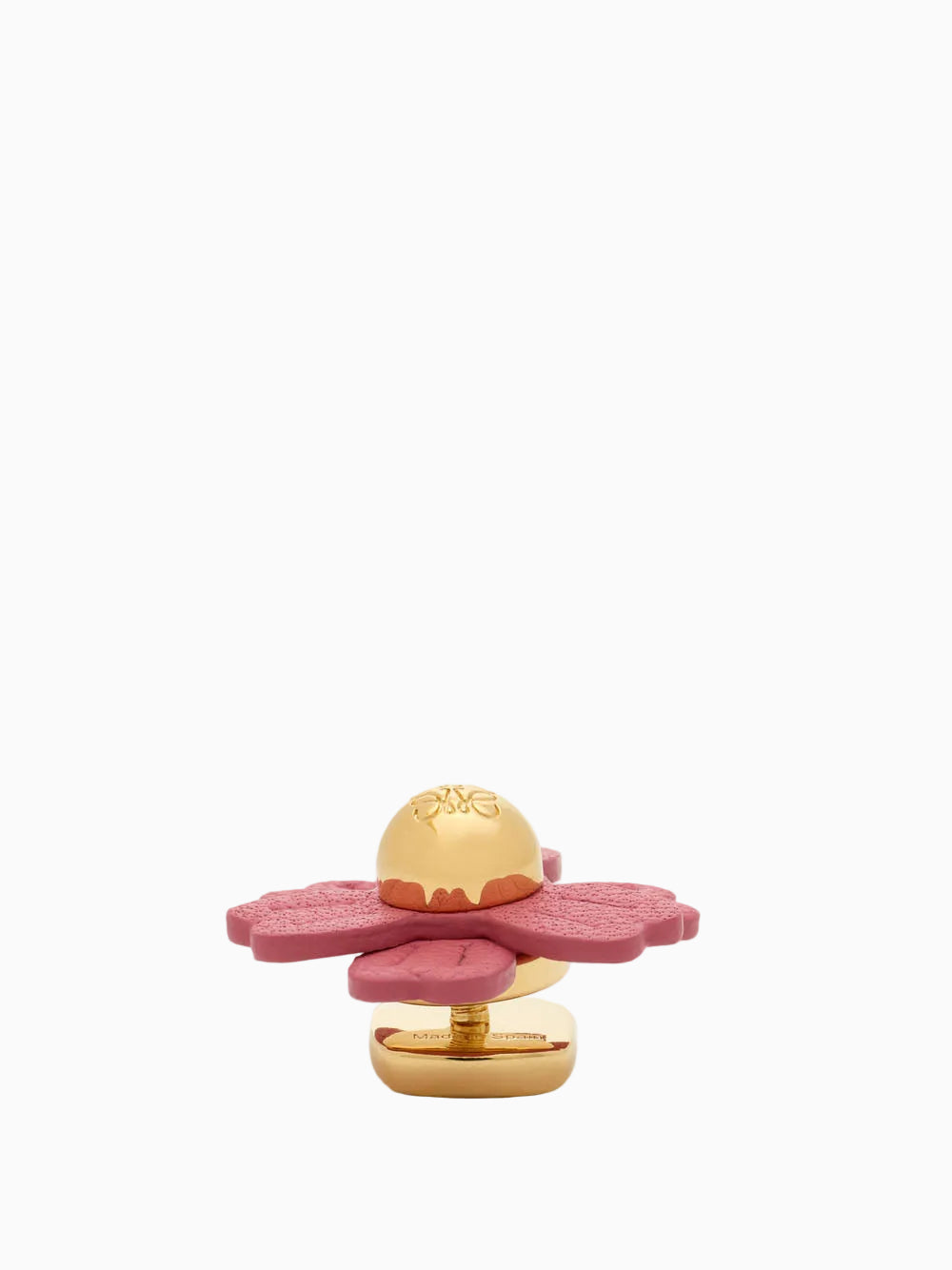 Pink flower pin