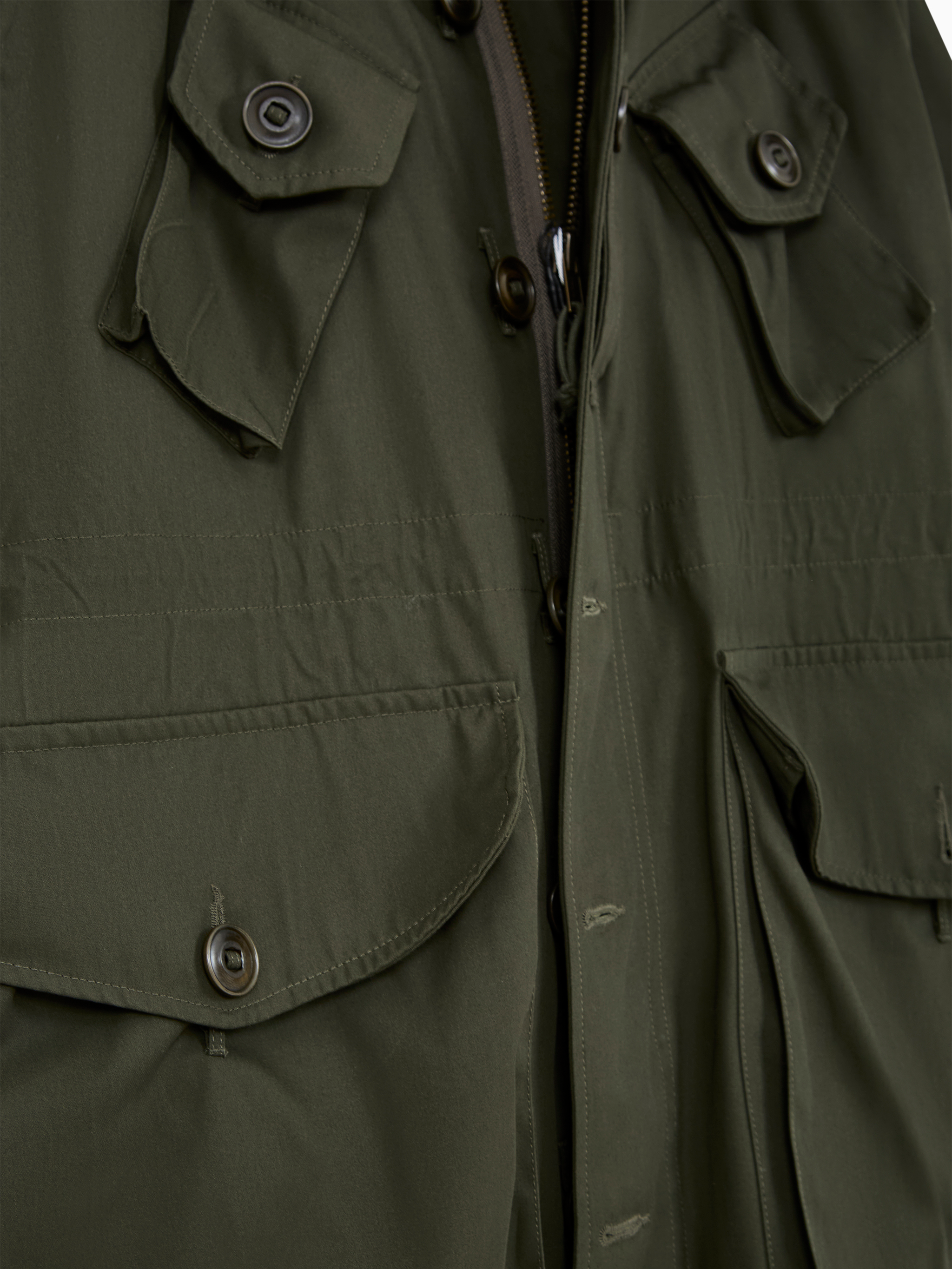 Parka with pockets