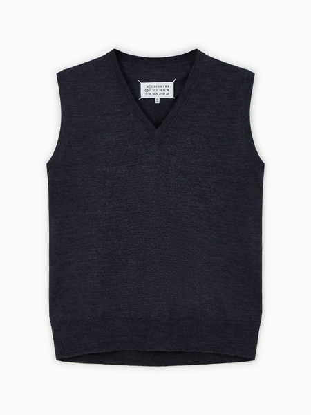 MAISON MARGIELA cable knit vest 2016SS Knit vest | Maison Margiela