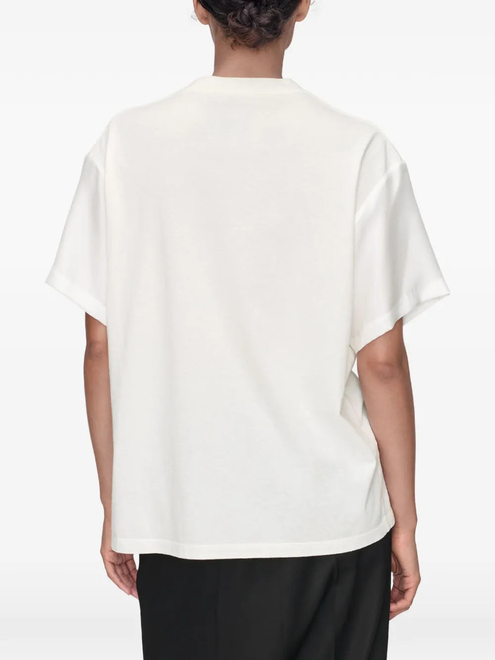 Camiseta con estampado floral