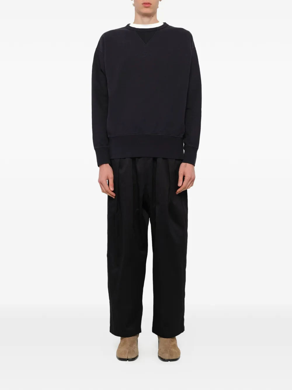 Crew-neck sweatshirt