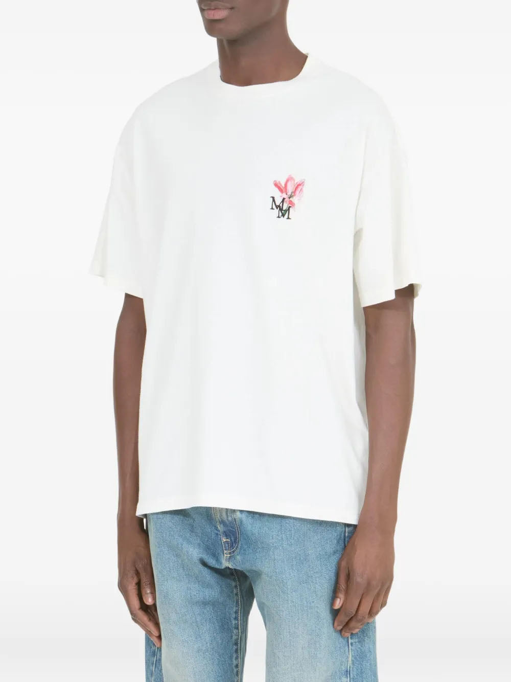 Logo embroided T-shirt