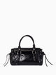 Bolso de piel brillante