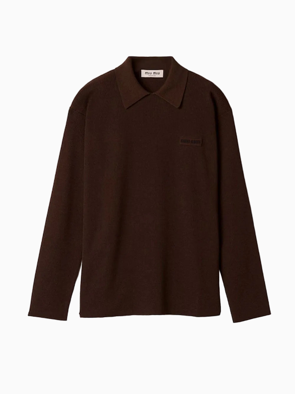 Polo collar jumper | Miu Miu | OTTODISANPIETRO