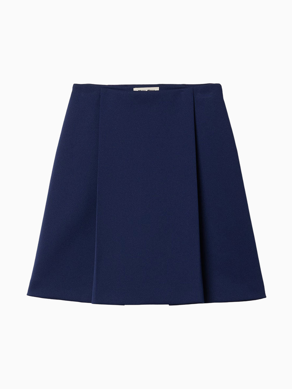 Technical knit skirt