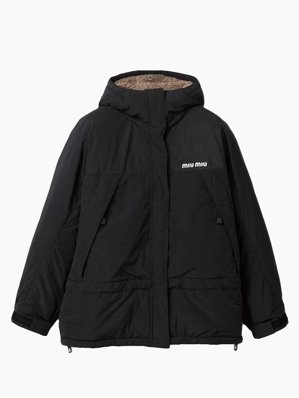 Black down jacket