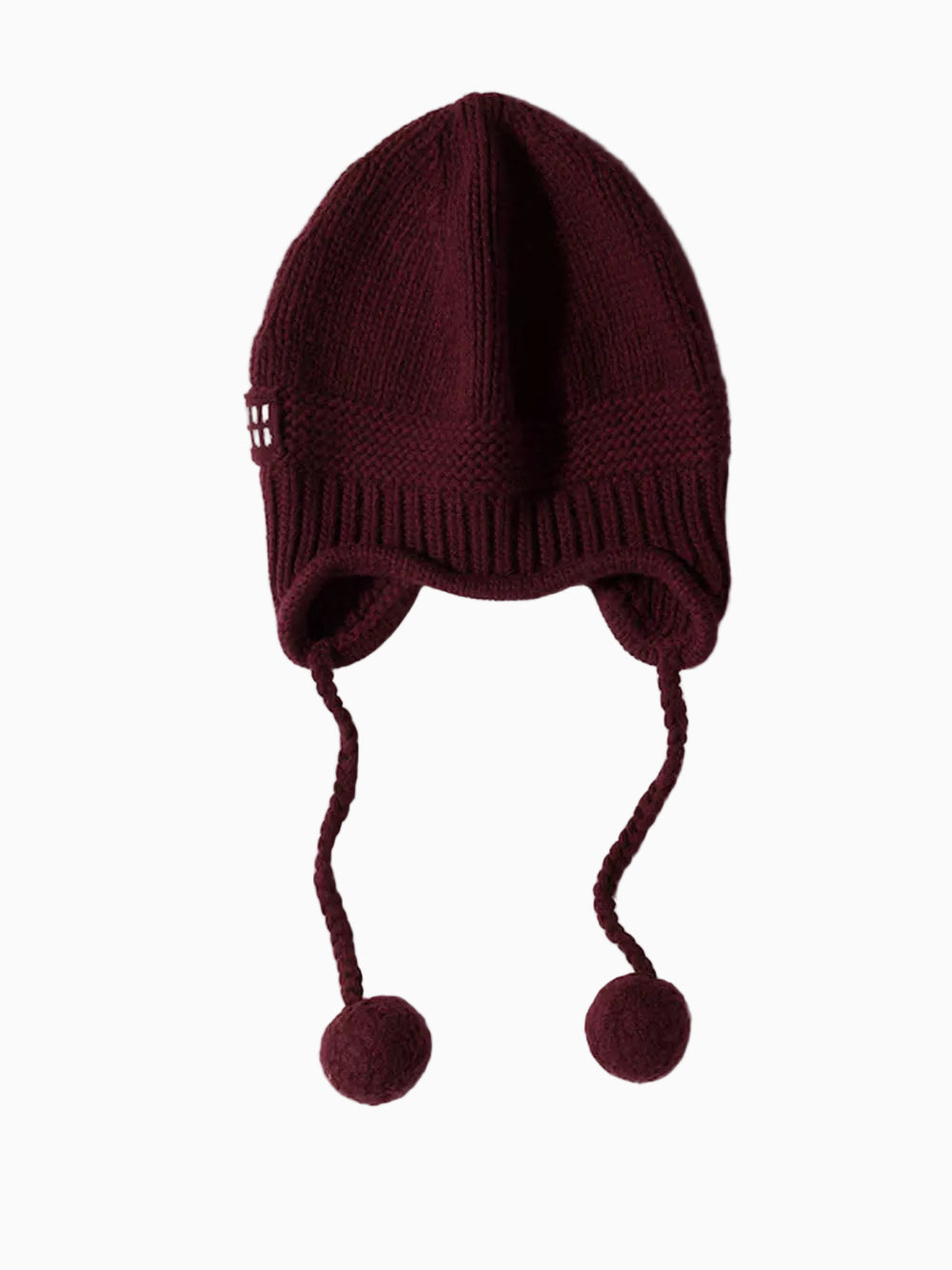 Burgundy hat