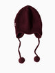 Burgundy hat