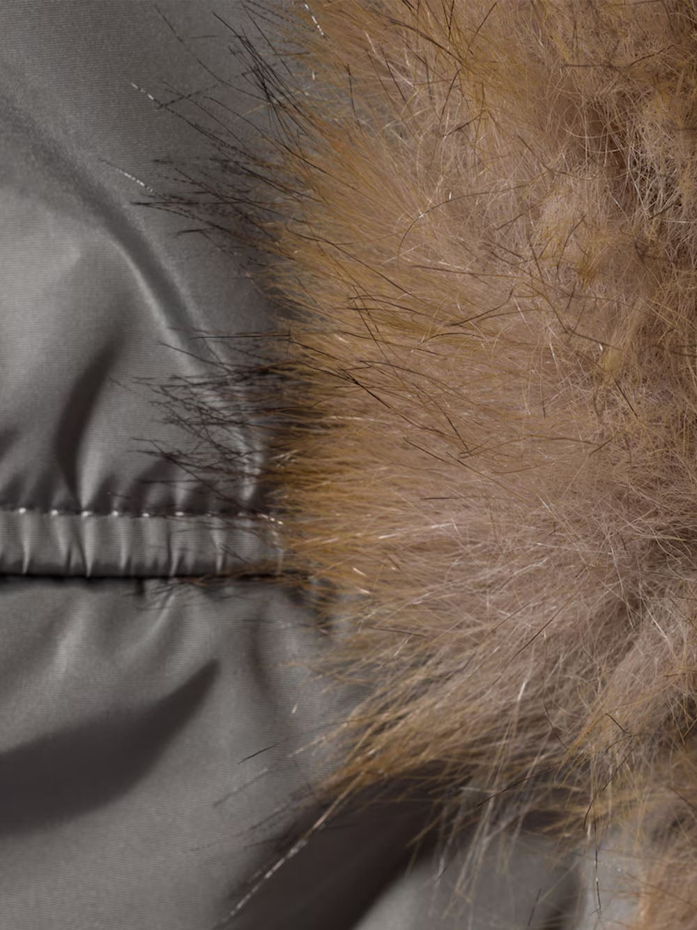 Fur trimmed flap hat