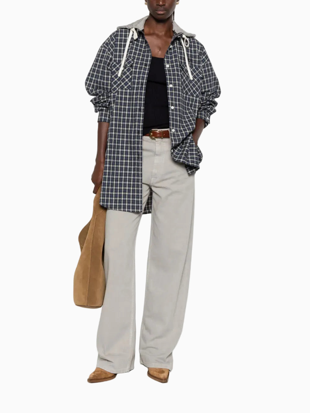 Sobrecamisa de cuadros