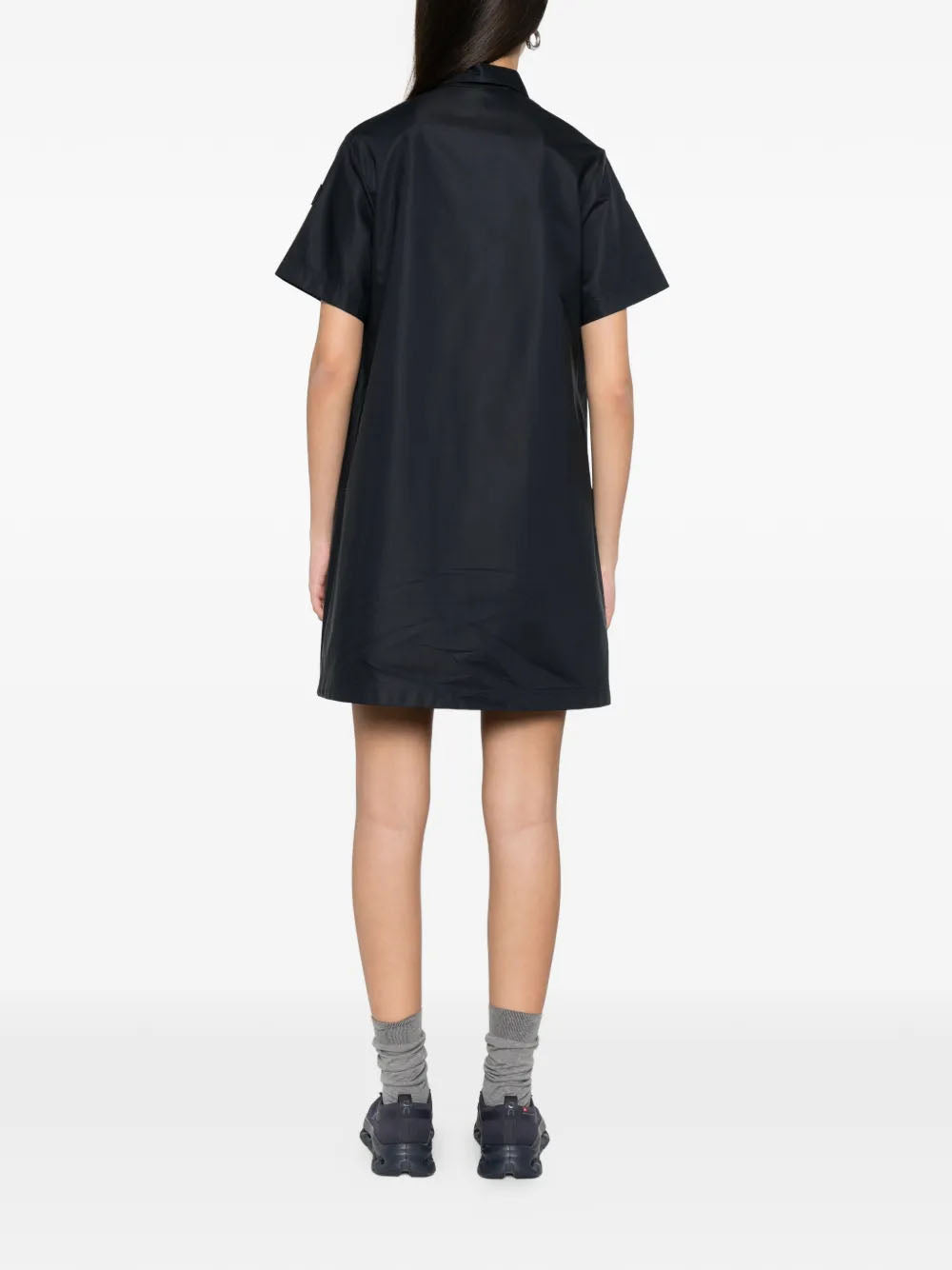 Short-sleeves mini dress