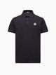 Logo patch polo shirt