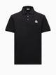 Logo patch polo shirt