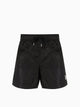 Black swim shorts