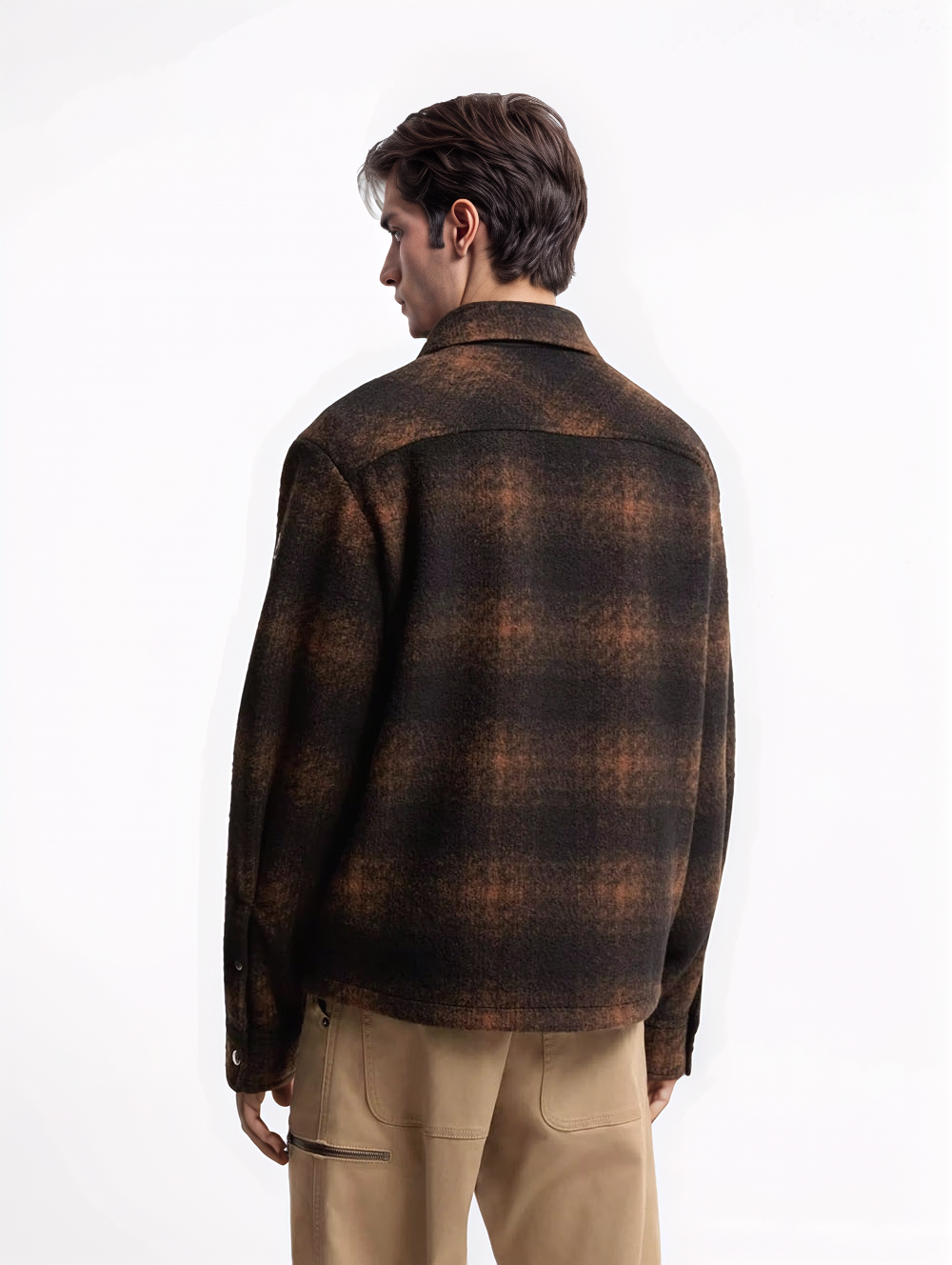 Sobrecamisa de cuadros