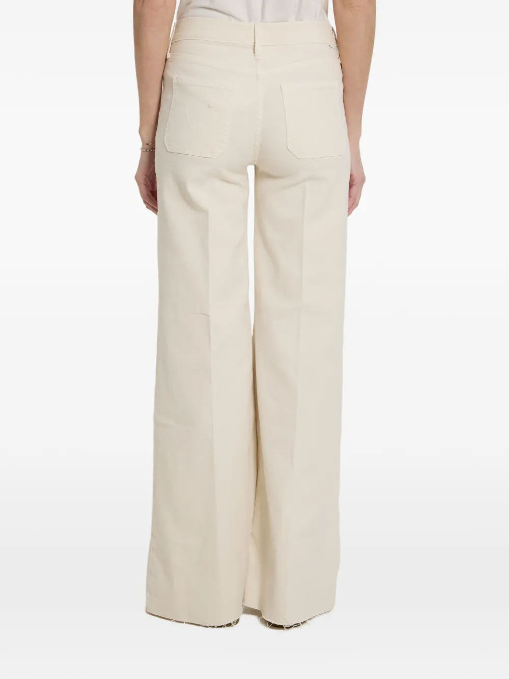 Patch Pocket Twister Fray jeans