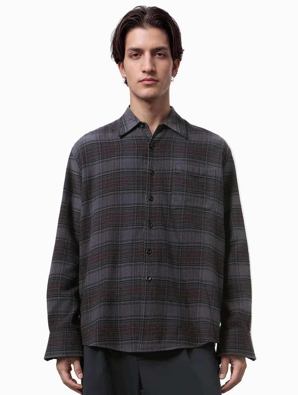 Above shirt