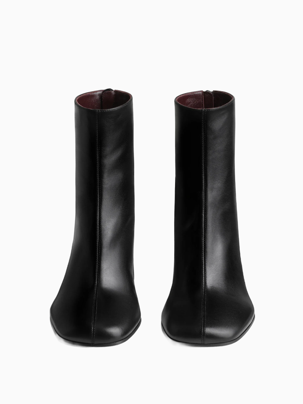 Tug ankle boots