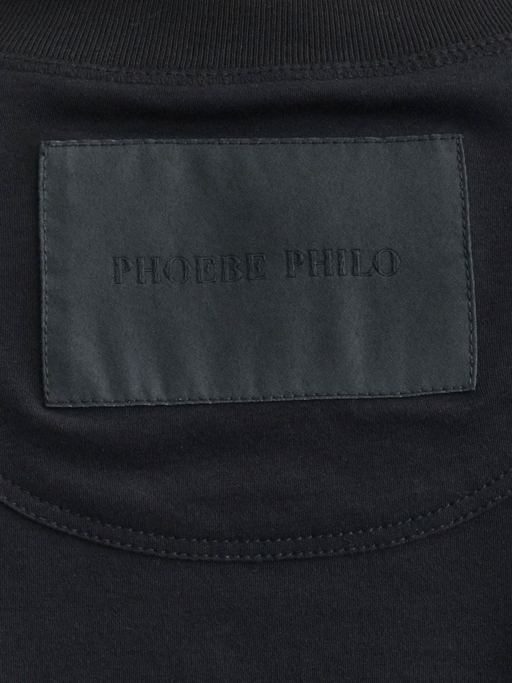 Cropped sleeve tee