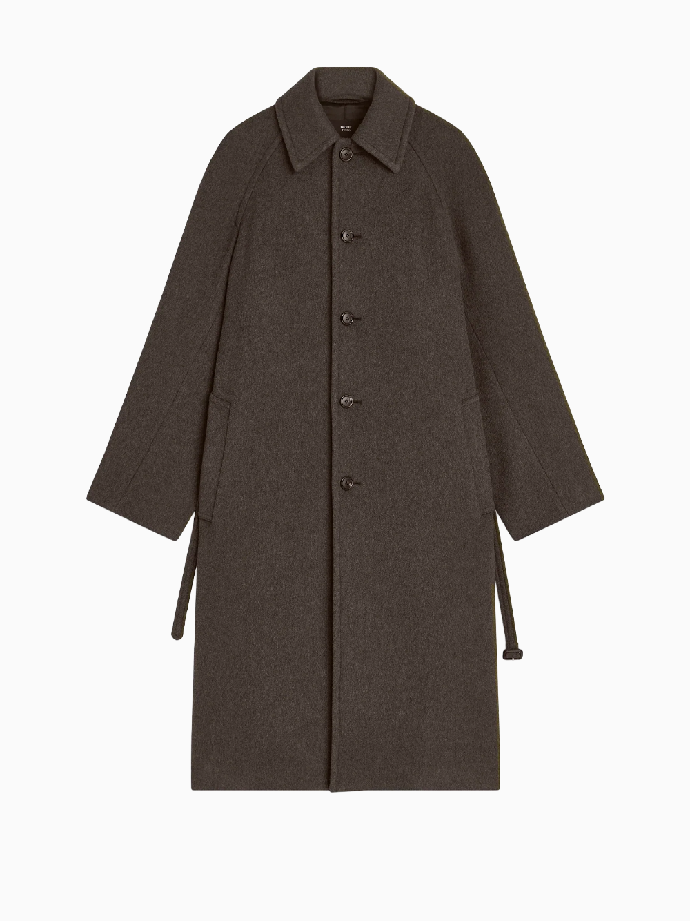 Curve shoulder coat