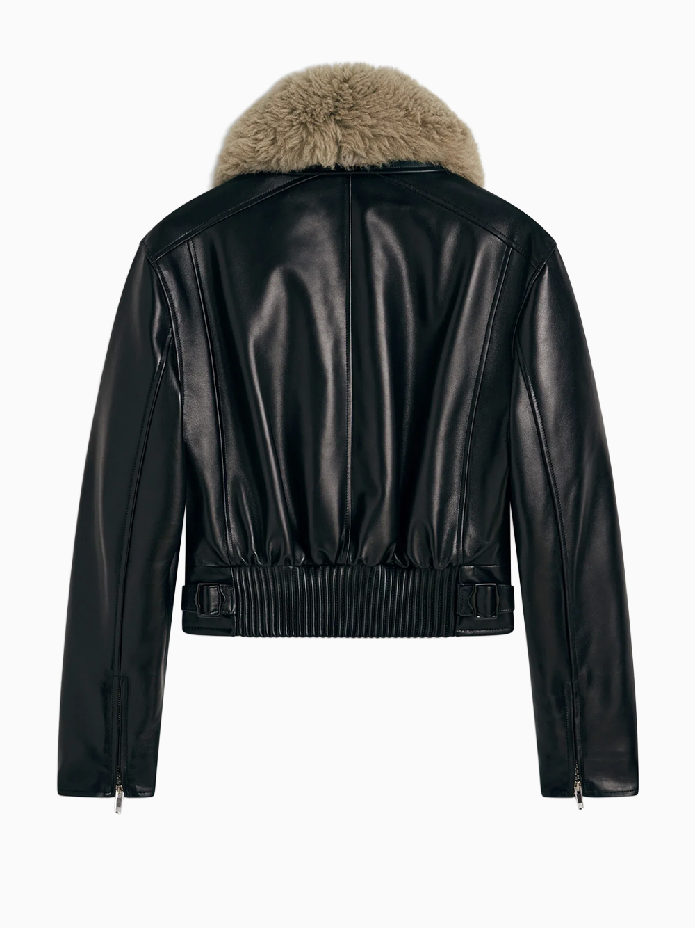 Chaqueta aviador corta