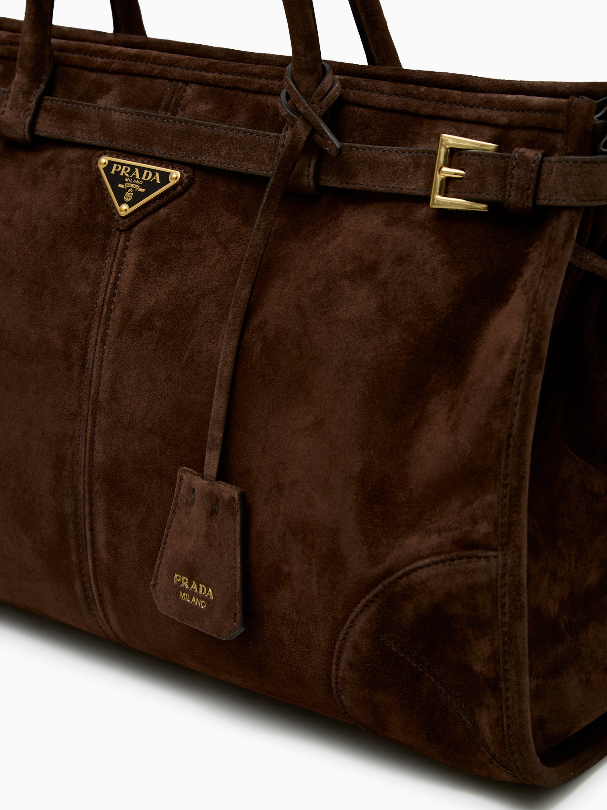 Bolso Bonnie grande de ante